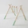 wholesale educational wooden baby gym for activity play