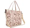 customized pattern printed baby nappy changing handbag large capacity diaper bag