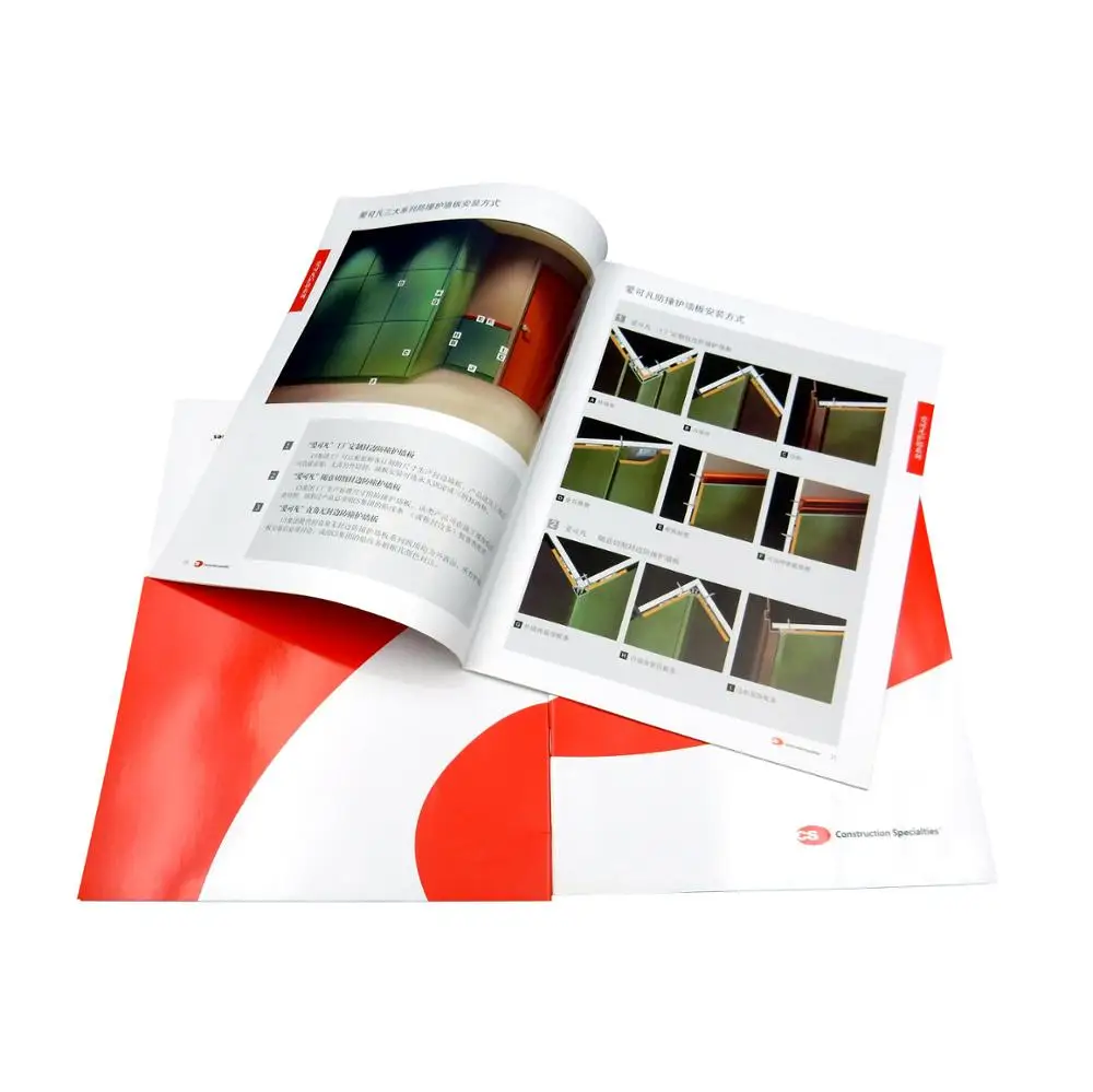 Product Sample Showing Ad Booklet Custom Printing Catalog - Buy Booklet ...