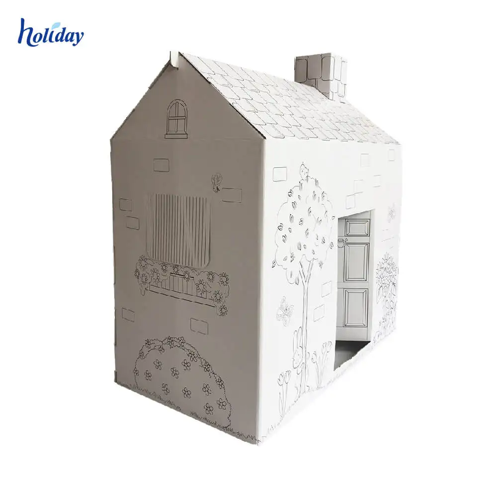 casas de muñeca de carton