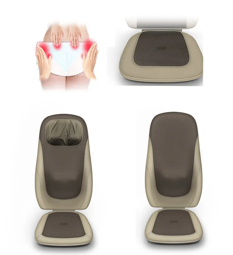 Seat Massager Shiatsu Vibration Butt Massage Cushion For Chair 12v