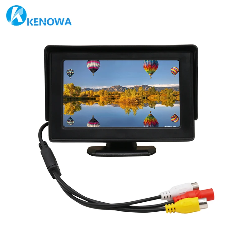 
4.3 Inch Wholesale 480*272 Resolution Dual Monitor Truck RearView Rv Tview System Reverse Monitoring 