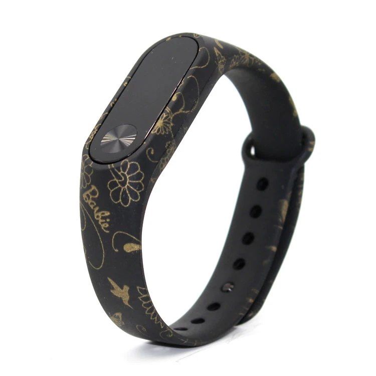 

Colorful Replacement silicone wrist strap smartband Bracelet Strap for Xiaomi 2, Multi-color optional or customized