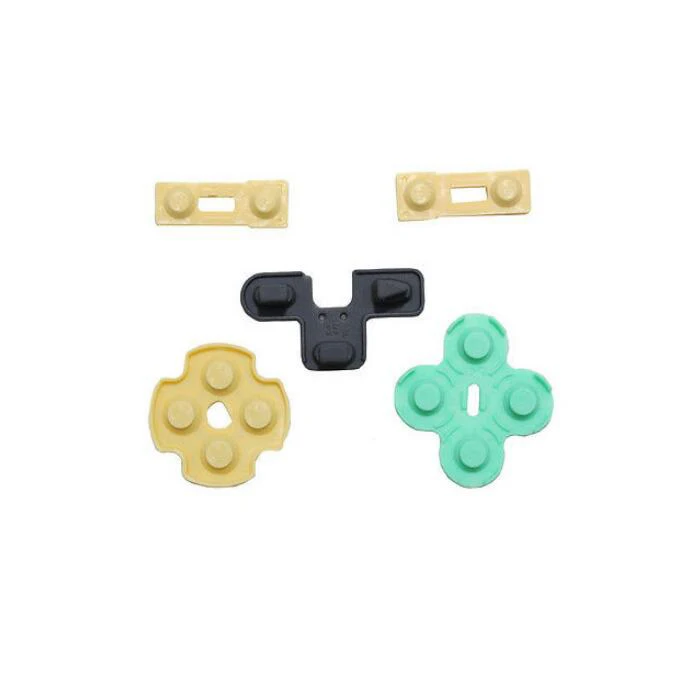 

Controller Rubber For PS2 Conductive Rubber Silicon Pads For Play station 2, Green yellow