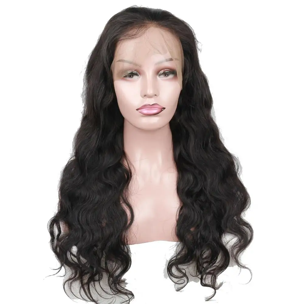 

New Design Virgin Brazilian Hair Grade 9A 22INCH 150% Body Wave 360 Wig Instock