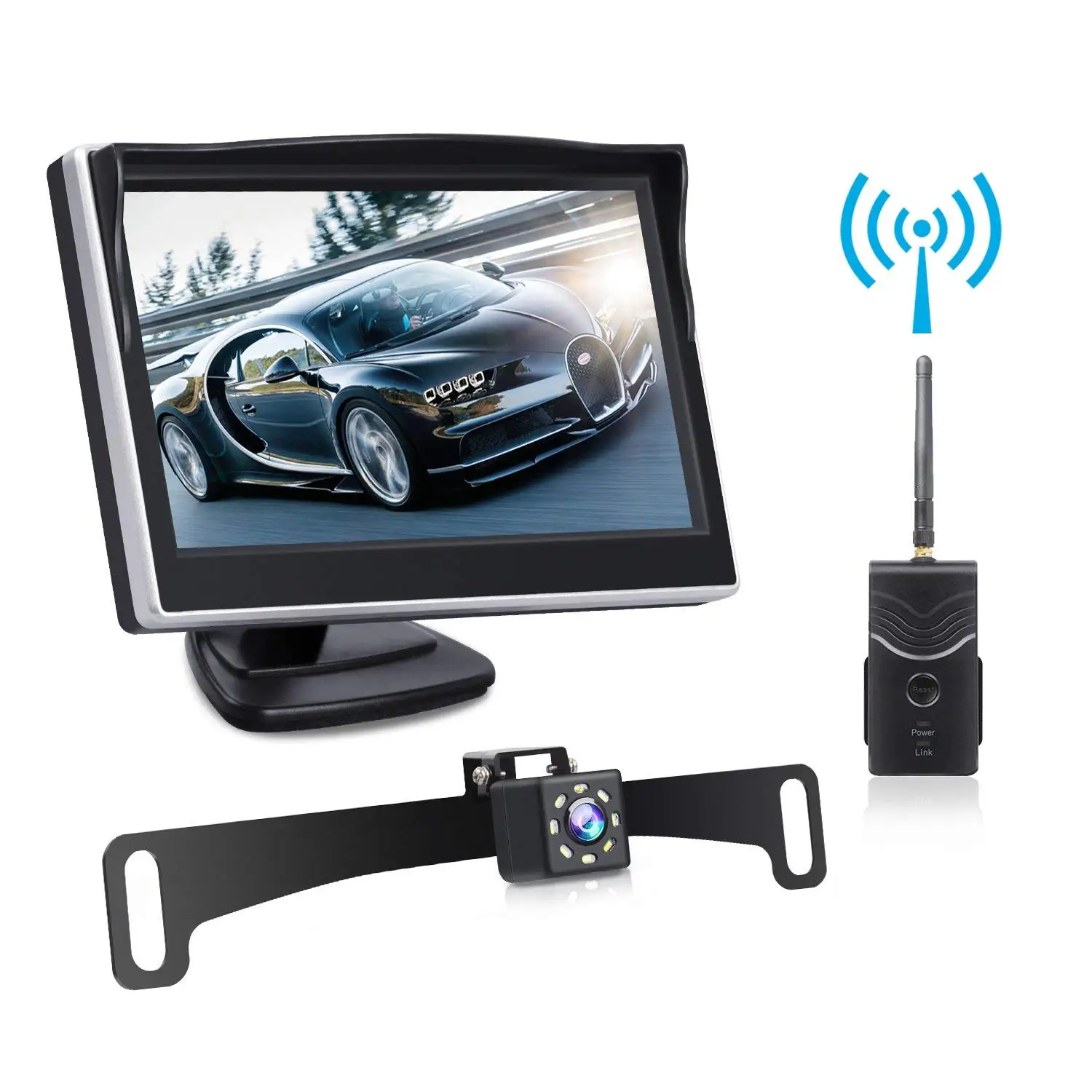 Buy Digital Wireless Backup Camera Kit, TOGUARD 5' LCD Backup Monitor