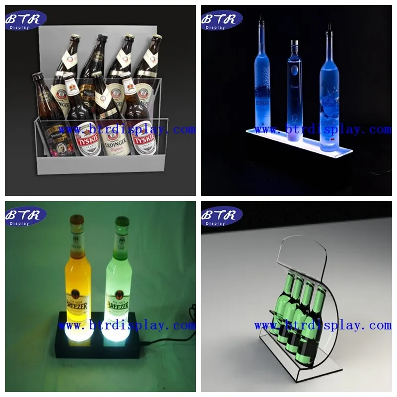 Custom Acrylic Led Wall Mounted Wine Racks Buy Acrylic Led Wall