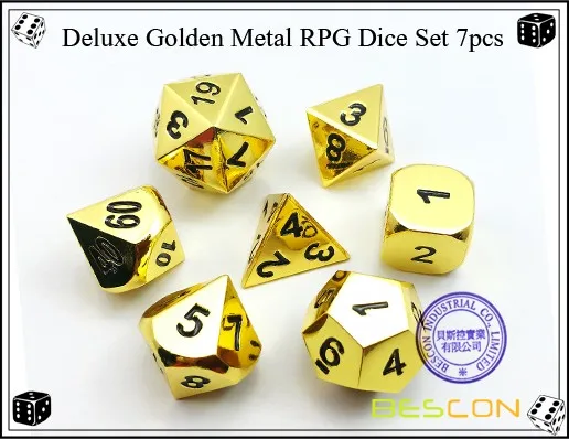 Bescon Mineral Rocks GEM VINES Polyhedral RPG Role Playing Game Dice Set of RUBY 