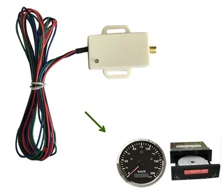 

Speed sensor for Truck Bus speedometer GPS speed Sensor Adapter Kit Odometer Compensation for Pulse speedometer Tachograph