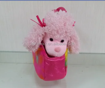 Anjing Mewah Dalam Tas Tas Mewah Pudel Pink Pink Bagc Buy Tas