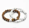 Expression Jewelry Men's & Women's Energy Stone Mala Bracelets (Stretch Unisex)