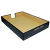 Assembled corrugated paper insert paper tray