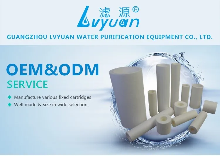 Lvyuan pp pleated filter cartridge replace for sea water