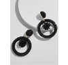 KDA7764 new model wholesale fancy black seed bead earrings