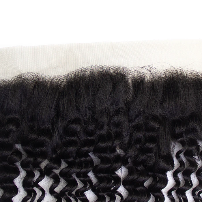 

Brazilian Human Hair 3 Bundles with Lace Frontal Ear To Ear Lace Closure 13X4 13x6 Bleached Knots Frontal