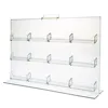 Custom Slatwall Clear Acrylic Business Card Holder Wall Mounted Acrylic Business Card Holder Business Card Display