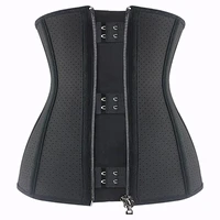 

Hot Sale Shapers Latex Waist Cincher Sweat Waist Trainer Corset with Zip and Clip