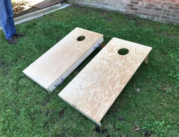 Interlocking Corn Hole Boards Raw Diy Hideaway Board Bean Bag Toss Stow Away Interlocking Corn Hole Boards Raw Diy Hideaway Board Bean Bag Toss Stow Away