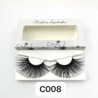 

Wholesale Make Own Brand Private Label Faux Mink 30mm Eyelashes Vendor Silk Fake Lashes 3D Real Mink Eyelashes
