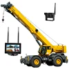 100% OEM ODM Factory 2.4GHz Digital Wireless Front Side Rear View 7 Inch Quad Screen Wireless Crane Camera System with Monitor