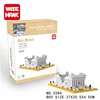 Weagle World famous Thena building nano block toy miniature architecture models