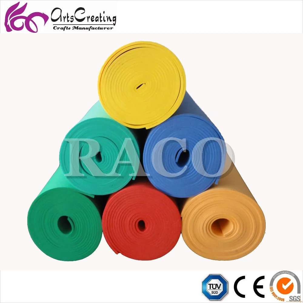 Thin Eva Craft Foam Roll / Rubber Eva Foam Sheets Roll / 1mm,2mm Eva