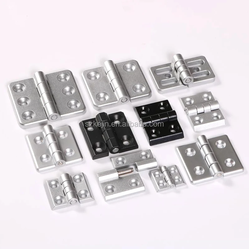 Adjustable Folding Hinge For Aluminum Profile 2020 Metal Butt Door