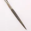 Telentool hand polishing tool half round needle file