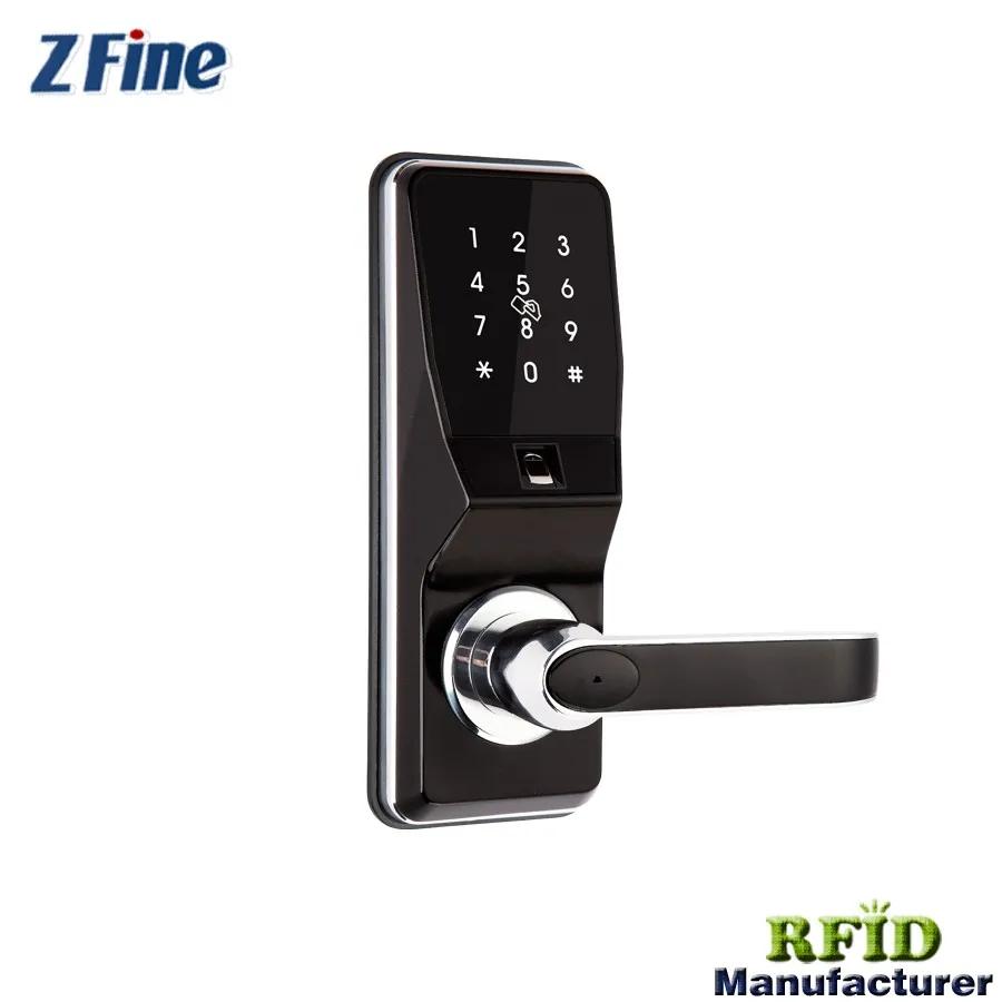 Smart Gym Gate Biometric Fingerprint Door Lock Automatic Door