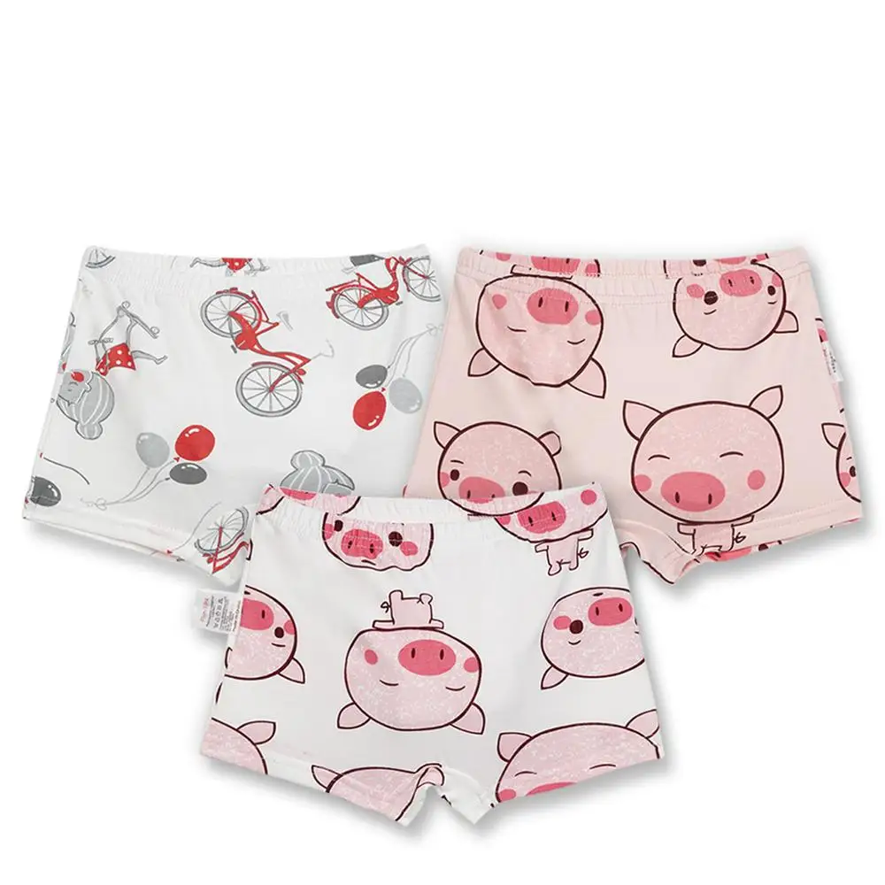 

Joyo roy baby girls' 100% cotton cartoon printed boxer briefs underwear pants