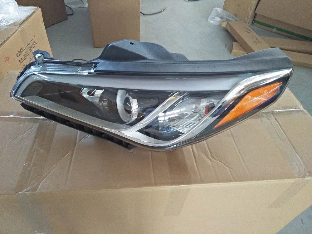 For Sonata 2015 2016 2017 Head Lamp Headlight With Yellow 92101c1000