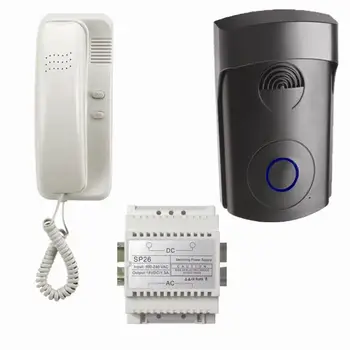 Best Selling Unlock Talk 2 Wires Way Handset Gate Intercom System Audio Door Phone Front Door Phone Intercom Buy Audio Door Intercom Phone 2 Wires