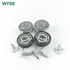free samples non movable jeans button with flower logo in alloy quality