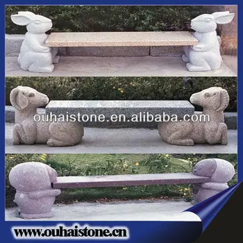 Various Patterns Cute Stone Seat Bench Sale By Bulk Buy Stone