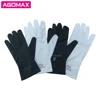 White Microfiber Dust Proof Jewelry Silver Inspection Working Gloves