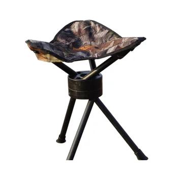 Heavy Duty Tripod Camping Stool Hunting Triangle Fishing Camping Stool