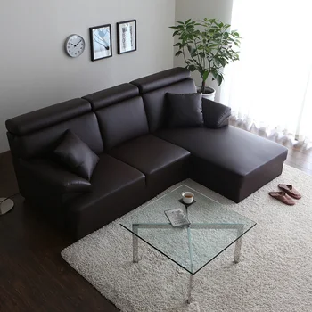 Living Room Furniture American Stitching Leather Sofa Buy