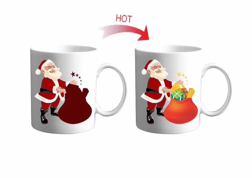 Promotional gift hot color changing bulk christmas mugs wholesale Promotional Gift Hot Color Changing Bulk Christmas Mugs Wholesale - Buy