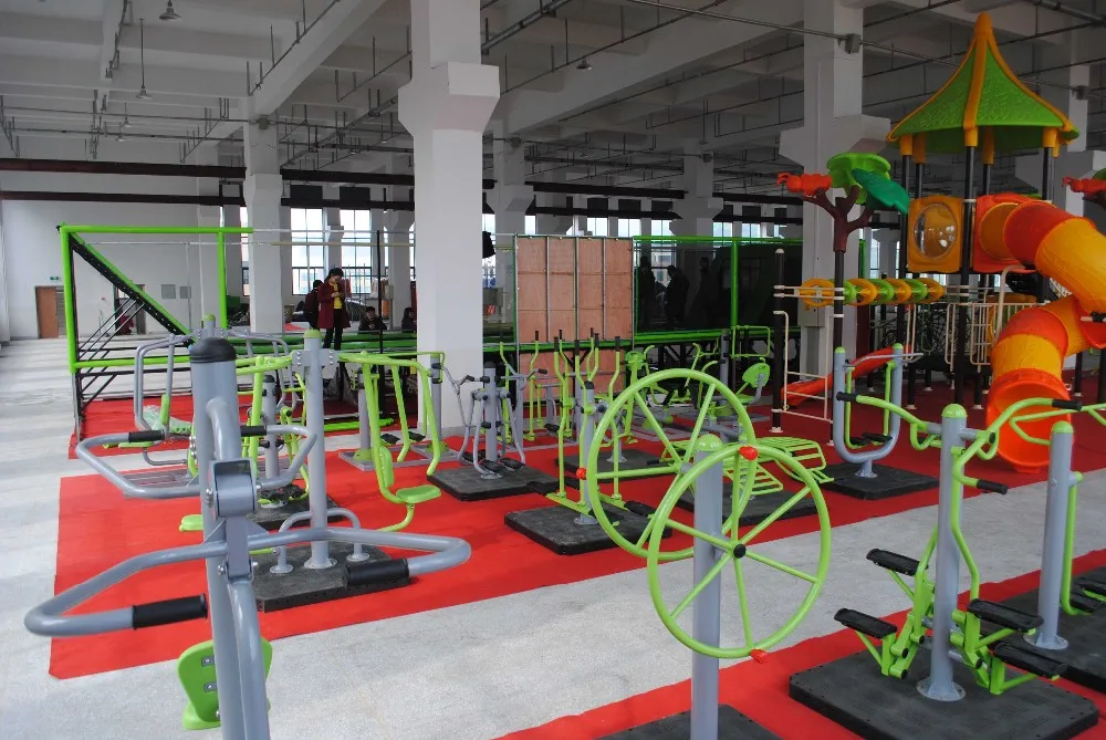 Liben Play Outdoor Fitness Equipment Monkey Bars - Green