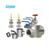 galvanized steel pipe fitting dimensions 241 bushing reducing tee fremale thread socket ss fittings tee/elbow ball valves