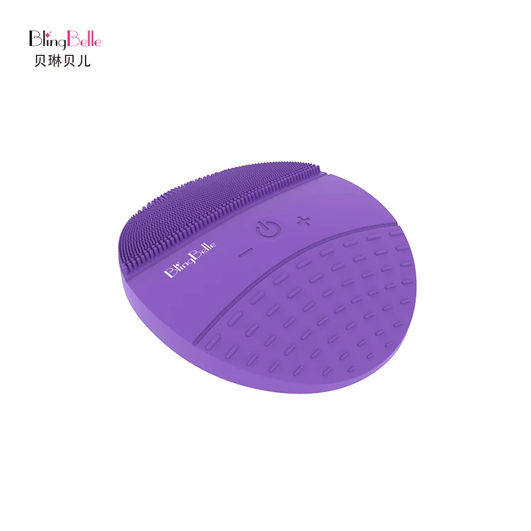 

BLINGBELLE Wireless charging face silicone brush vibrating sonic face cleansing brush