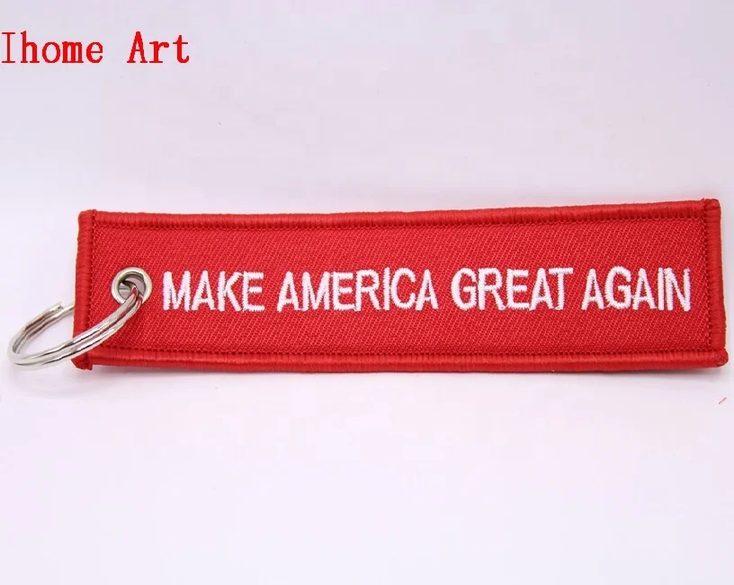 

Make America Great Again Keychain MAGA Undamaged Luggage Tag Donald Trump Elections Key Tag Key Chains