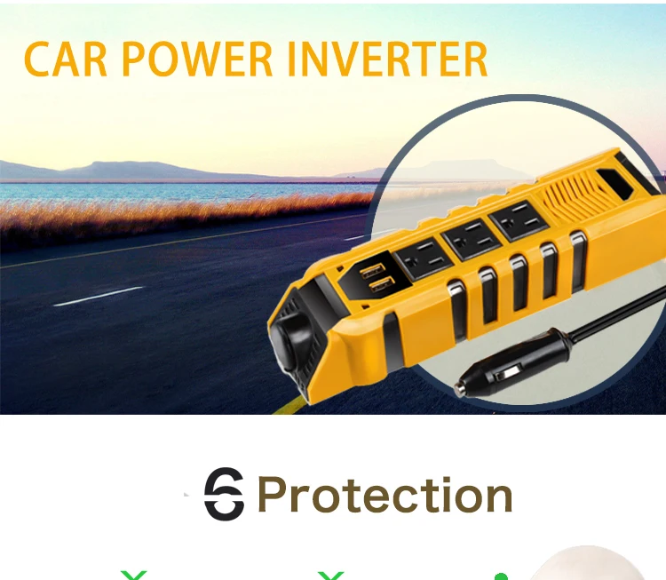 Hot sale 150w converter 12v 110v 220v dc to ac car power inverter.jpg