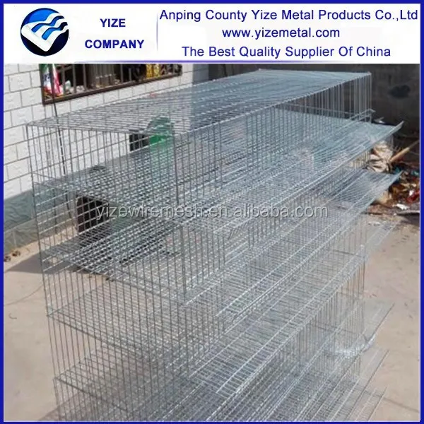 Factory Price 6 Layers Automatic Quail Cage Layer Quail Cages For South
