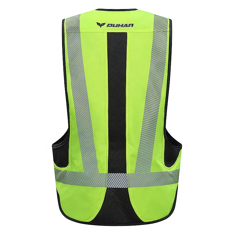 
DUHAN Fashion Reflective Advanced Air System Motorcycle Air Bag Vest Jacket 