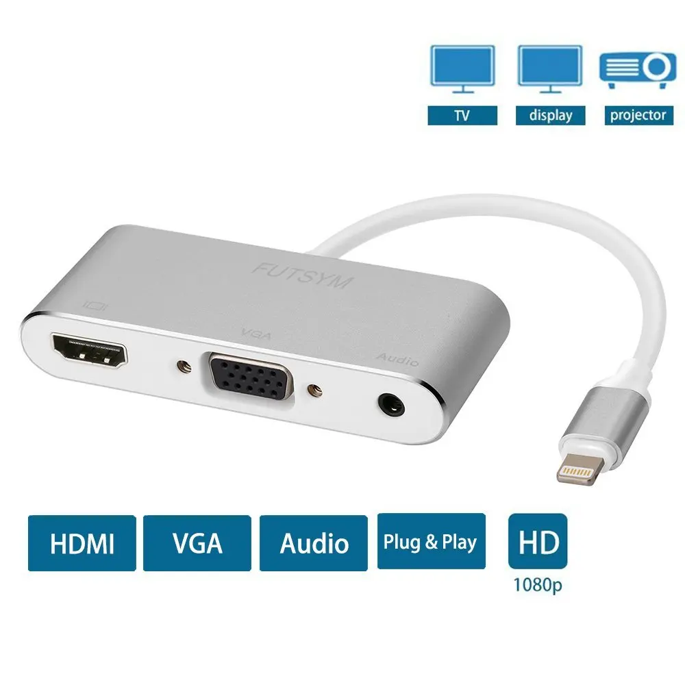 digital av hdmi adapter for apple ipad iphone ipod