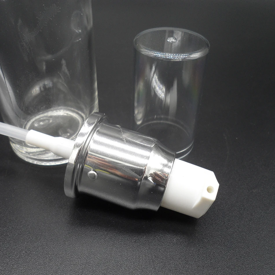 Cylinder Good Quality Perfume Bottle Parts With Sprayer Pump 100ml 75ml
