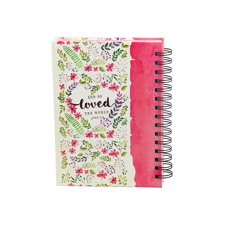 A5 Size Hardcover Spiral Bound Journal Notebook Printing - Buy ...