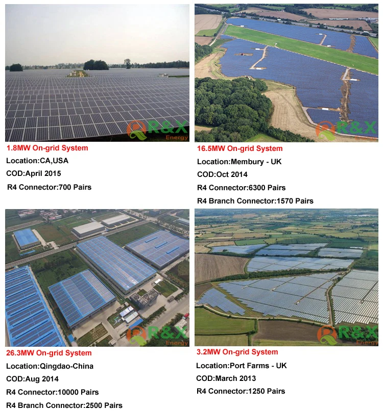 Factory Price 1500V DC Solar MC4 Connector by TUV Approval