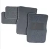 wholesale polyester non skid 3d auto floor mats 4pcs gray